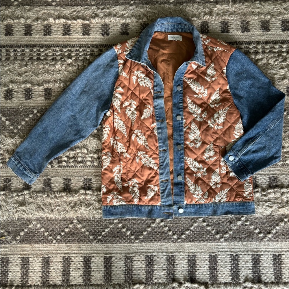 Bohme Jean Quilted Jacket - Size Medium